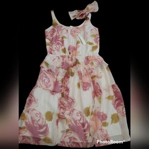 Lauren Conrad rose lined Dress women 2